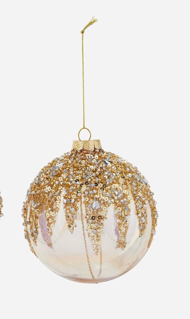 Glass Sequin Ornament