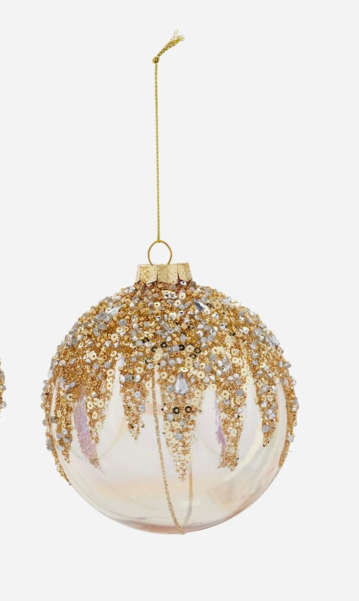 Glass Sequin Ornament