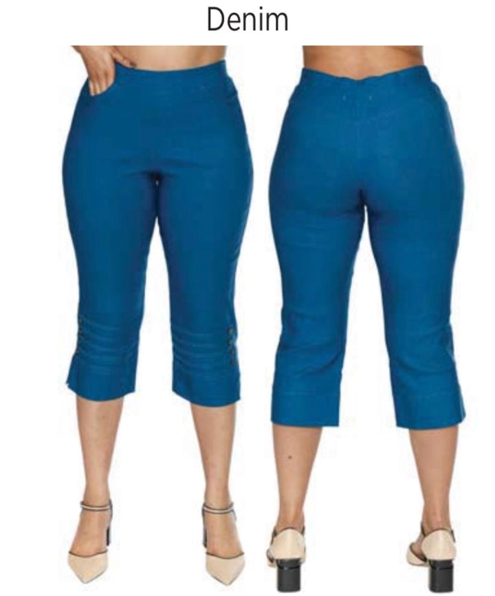 Pull On Capri