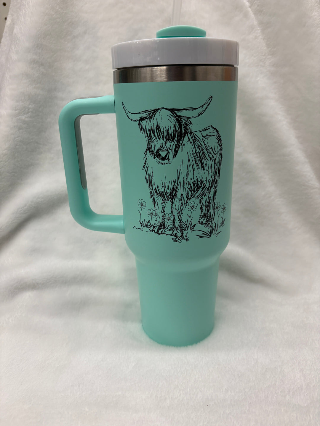 40oz Highland Cow Tumbler