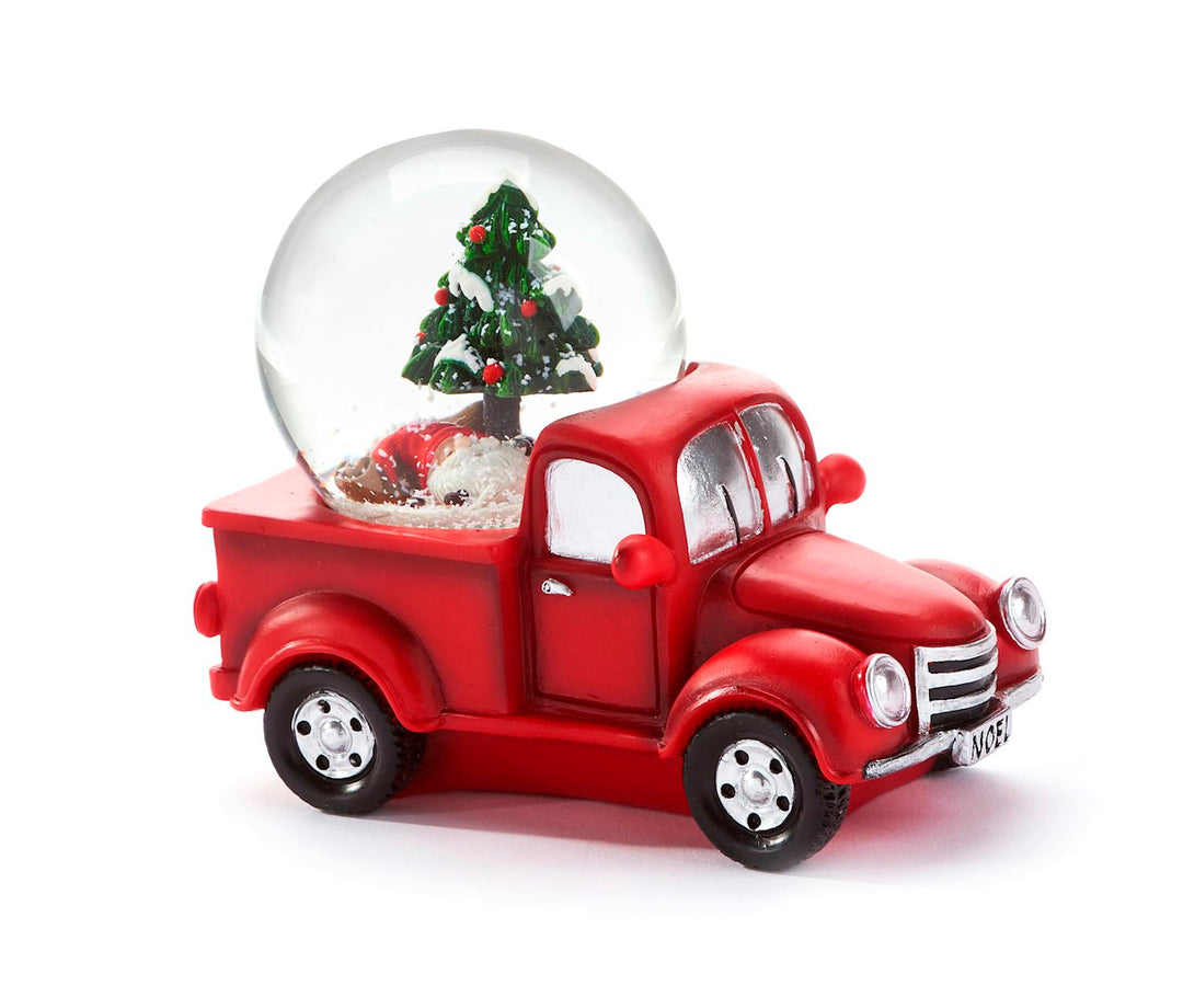 Red Truck Snow Globe