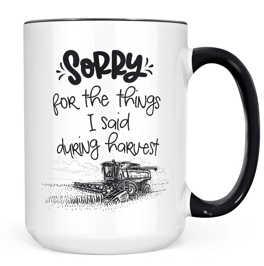 Sorry Harvest Mug