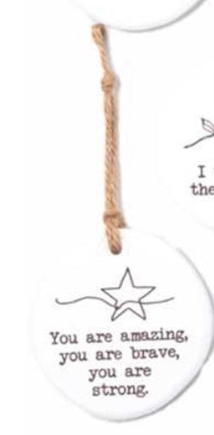 Ceramic Keepsake Hanger