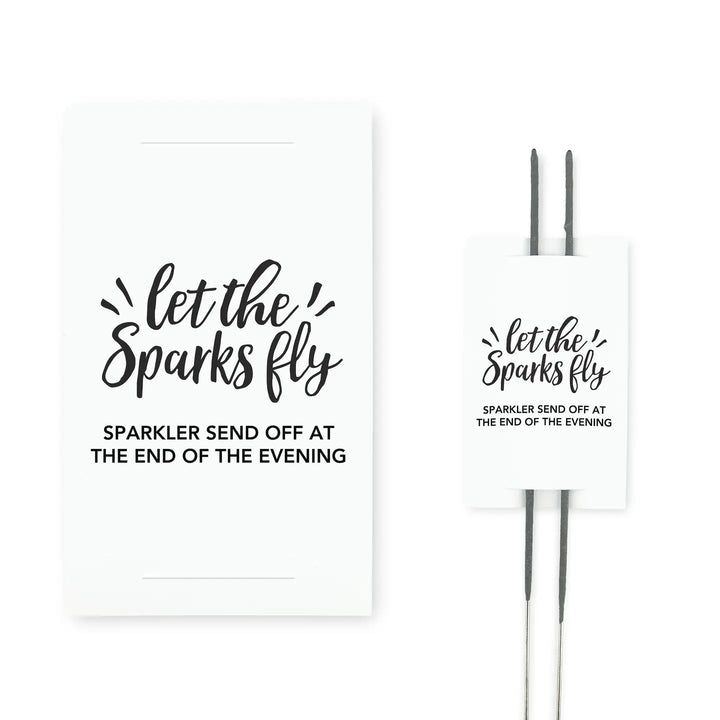 Sparkler Send Off Tags *Sparklers included*