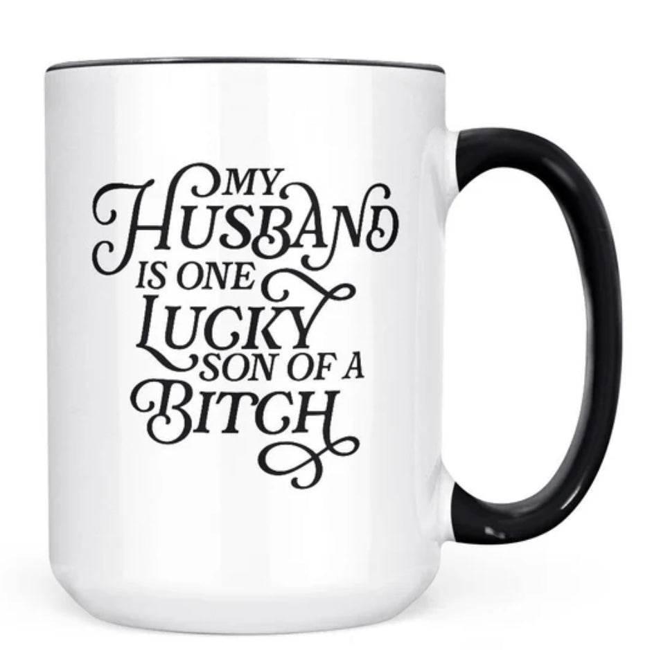 15oz Lucky Husband Mug