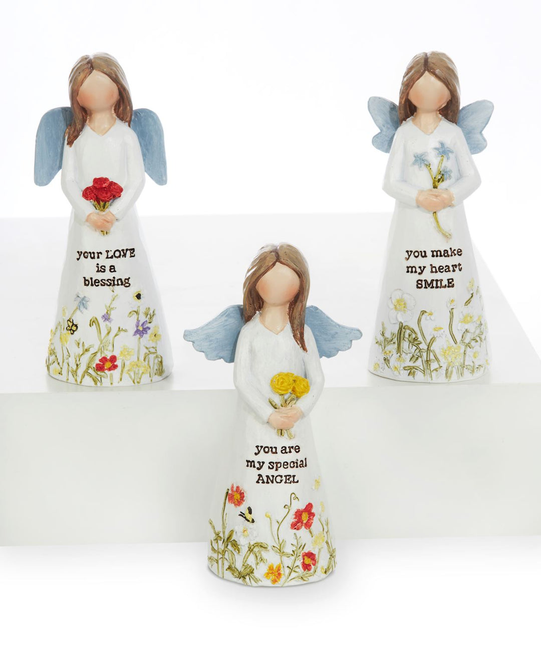 Angel Figurine W/Writing