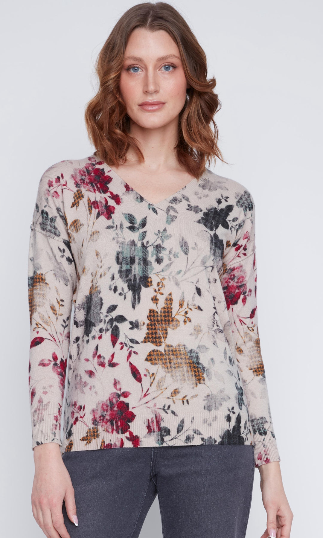 Multi Color Long Sleeve Top