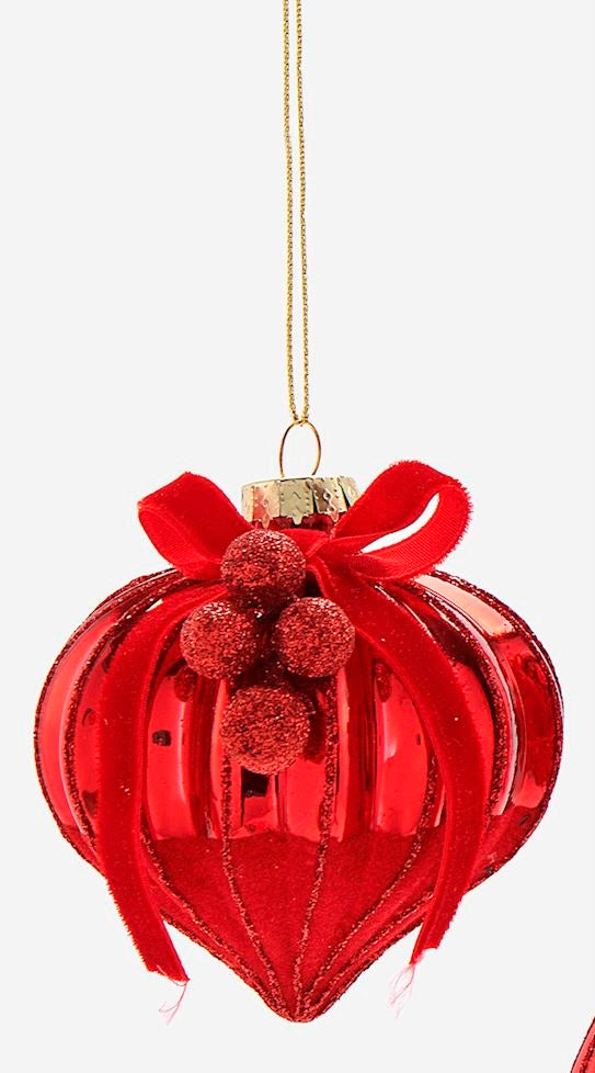 Red Bow Ornament