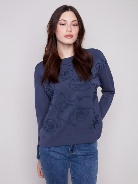 Scuba Knit Top