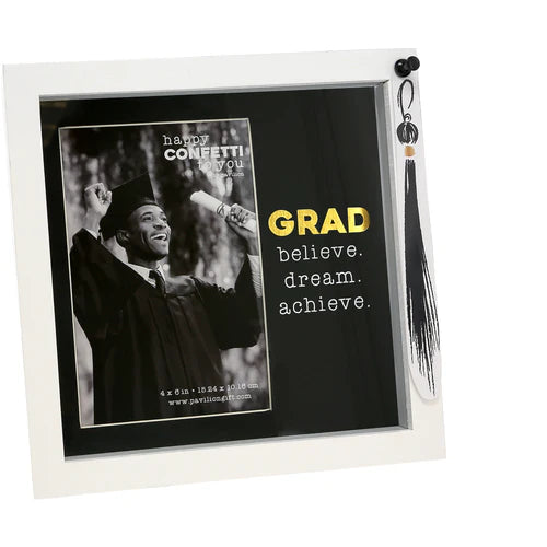 7.5” Grad Shadow Box Frame (Holds 4x6”)