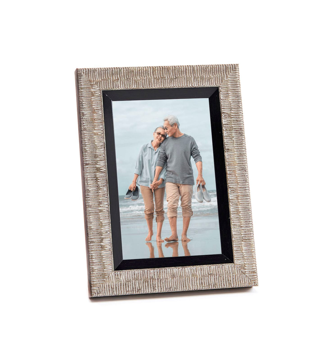 Textured Grey Photo Frame