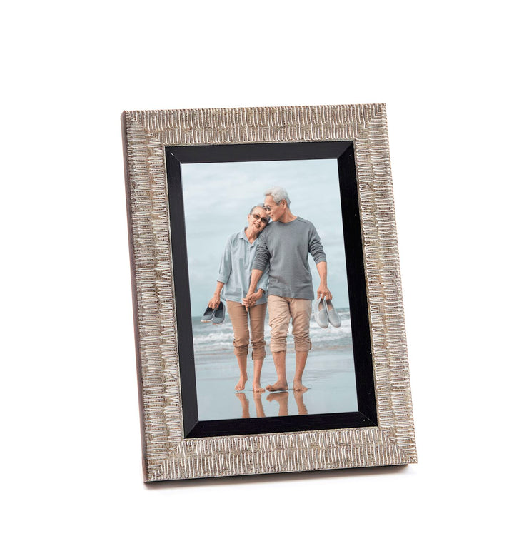 Textured Grey Photo Frame