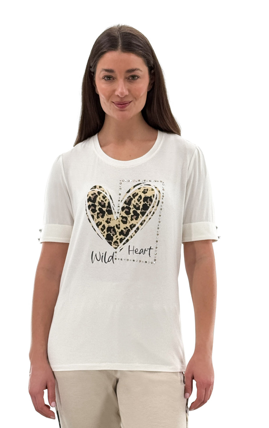 “Wild Heart” Leopard T-Shirt