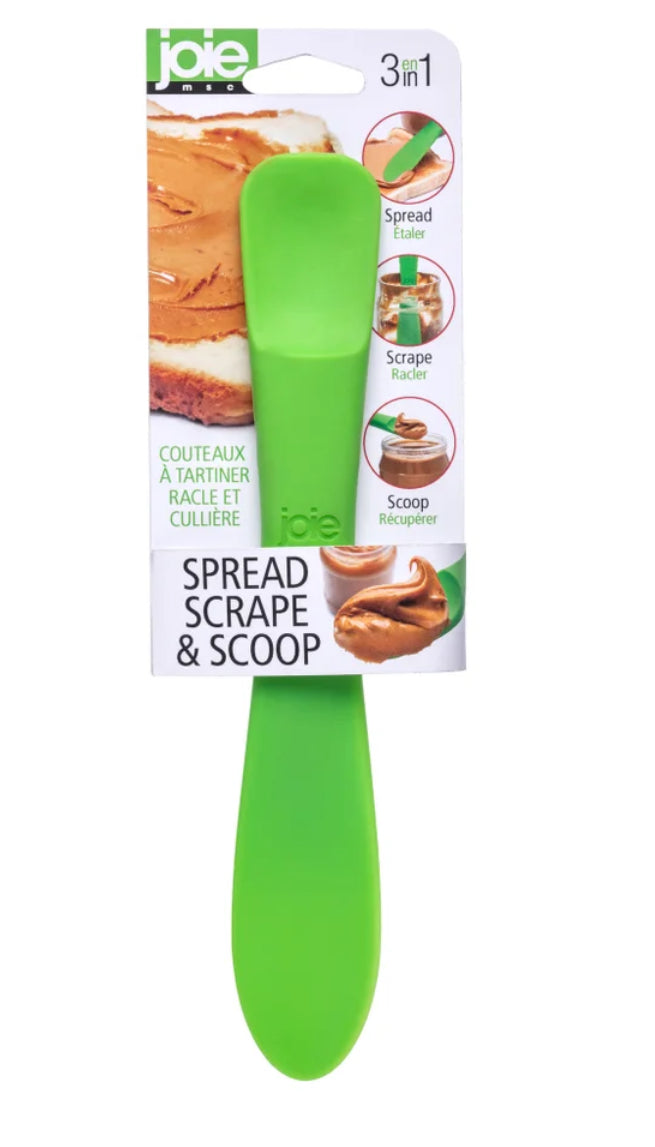 Spread, Scrape & Scoop Kitchen Tool