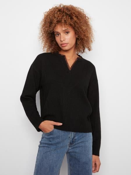 Long Sleeve Drop Shoulder Sweater