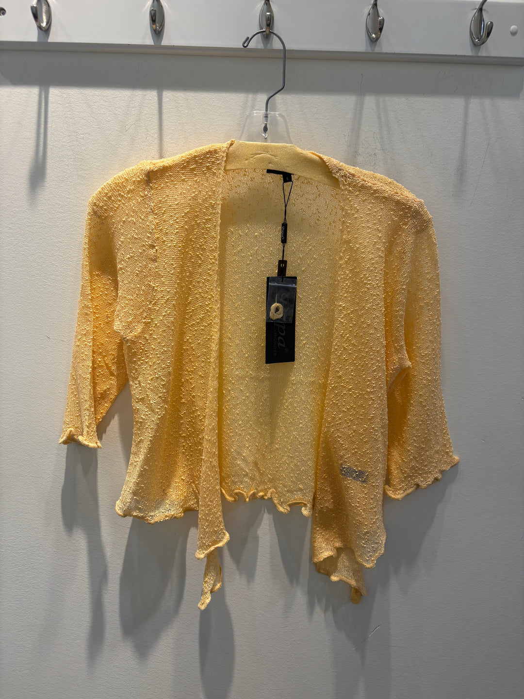 Mesh 3/4 Sleeve Cardigan