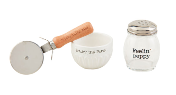 Pizza Condiment Holder Set