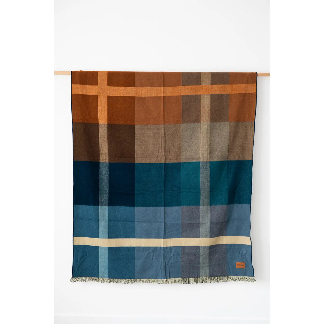 72”X54” (Fireside) Plaid Throw Blanket