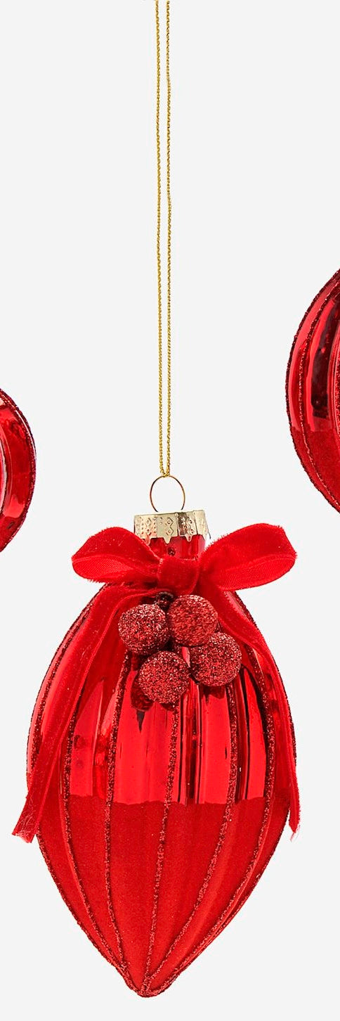 Red Bow Ornament