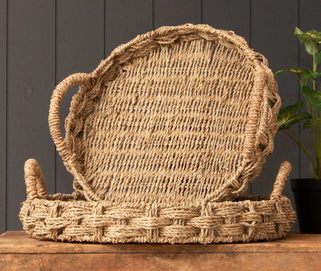 Braided Seagrass Tray