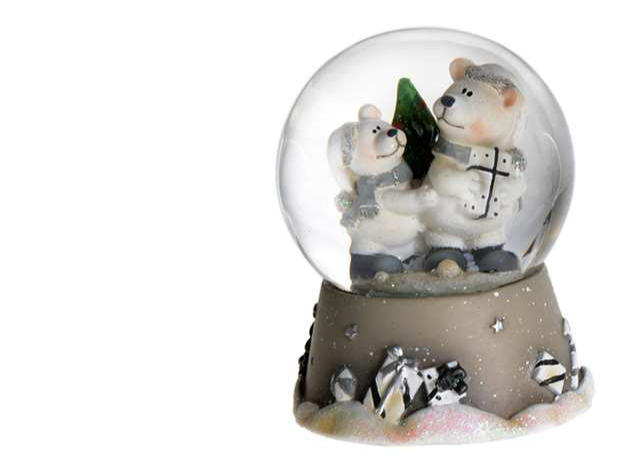 1.8” Christmas Themed Water Globe