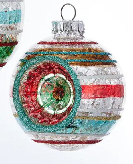 65mm 4pc Set Multi Color Ornament