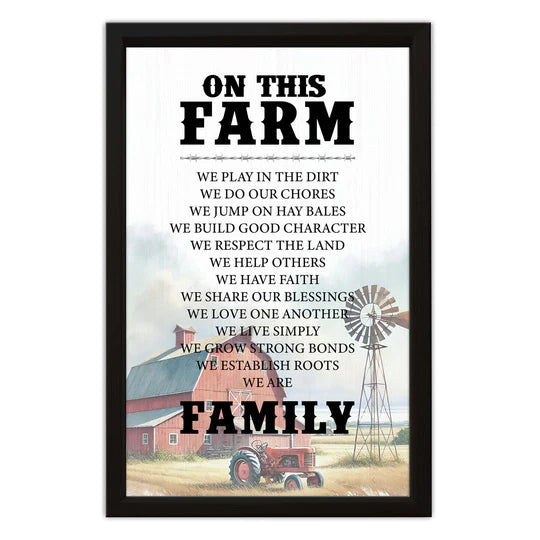 On This Farm Sign