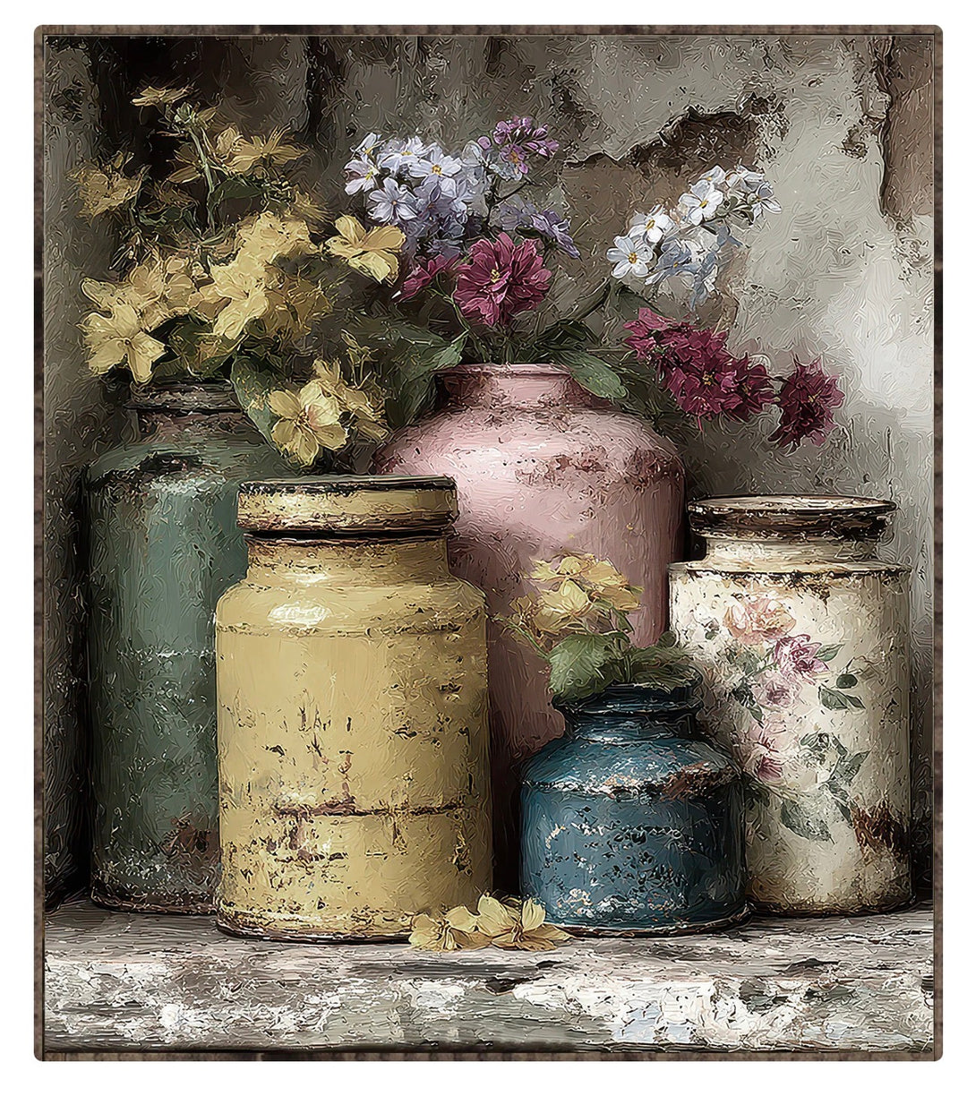 9048 Floral Jug