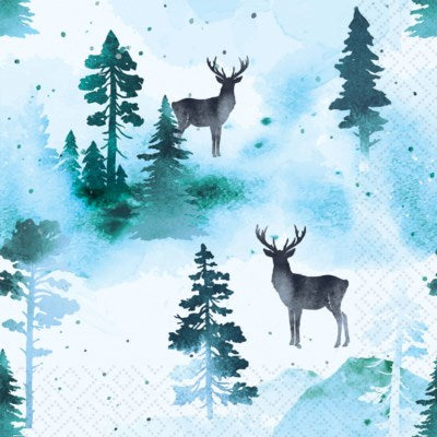 Christmas Lunch Napkins A-M