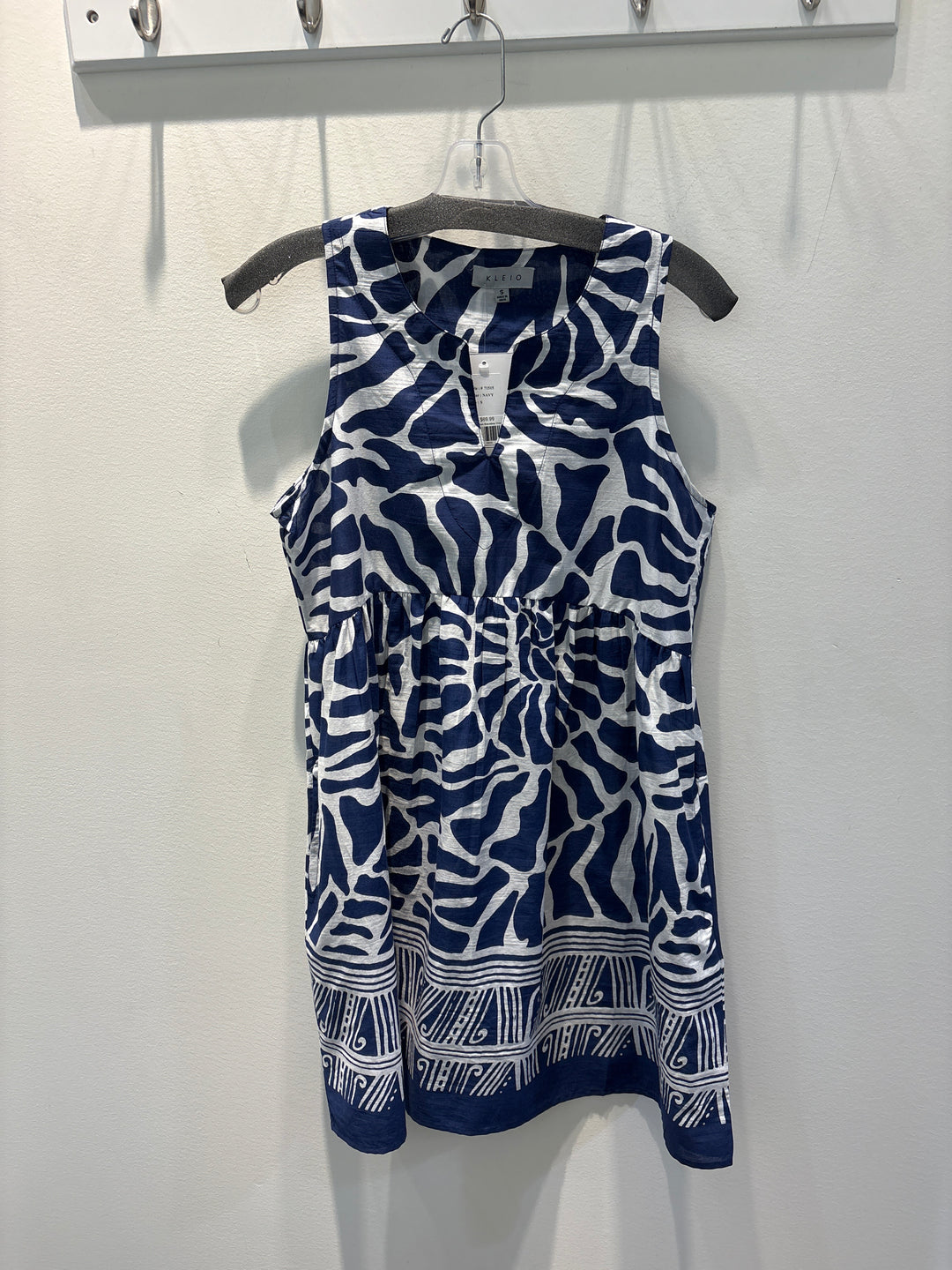 Patterned Sleeveless Dress