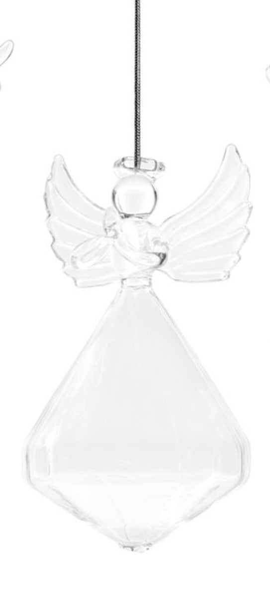 Glass Angel Ornament