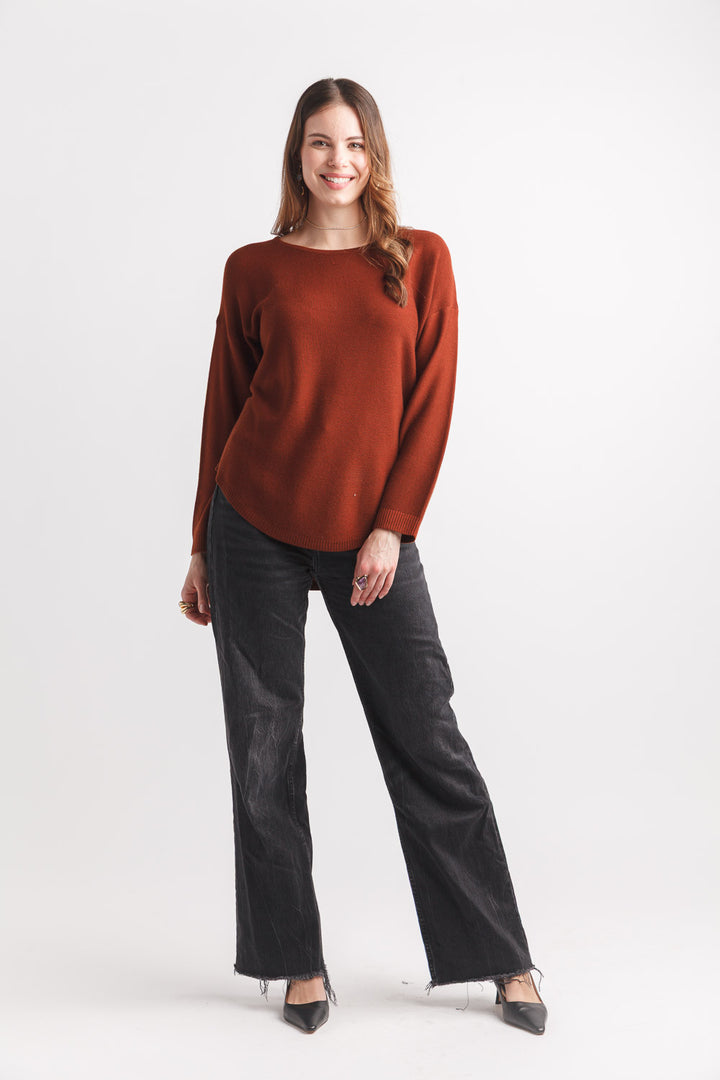 Shirt Hem Sweater