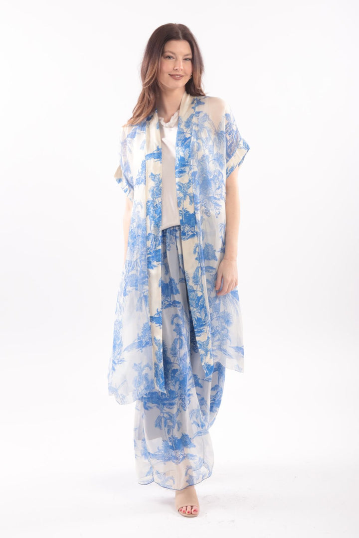 O/S Floral Print Cover Up