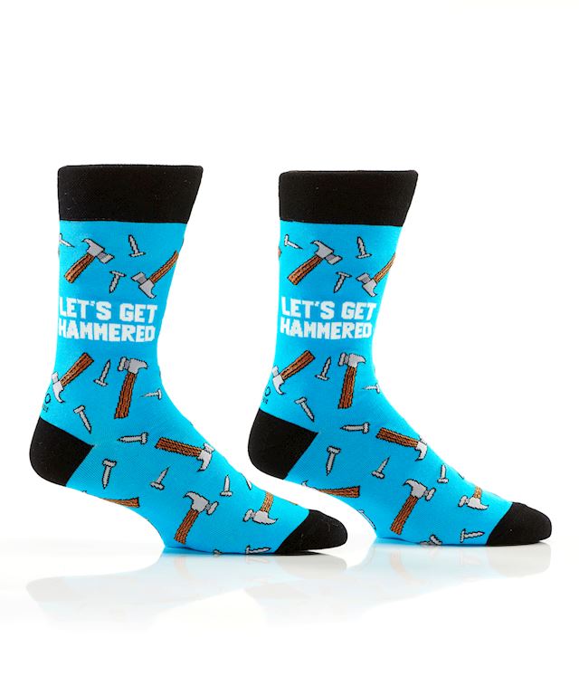 Let’s Get Hammered Mens Socks