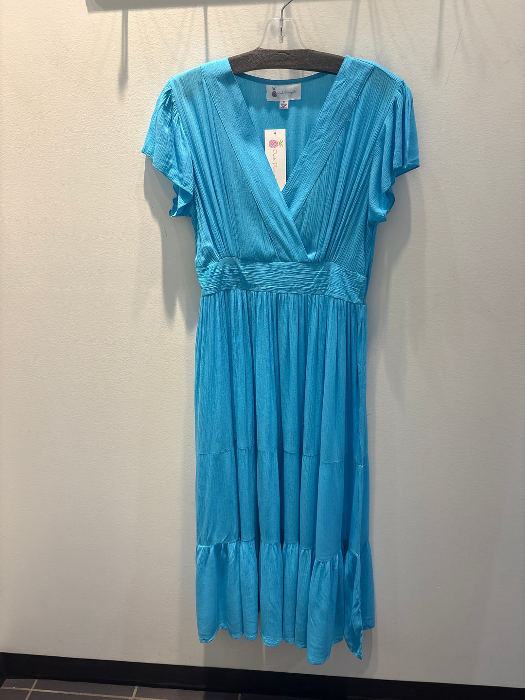Turquoise Flowy Dress