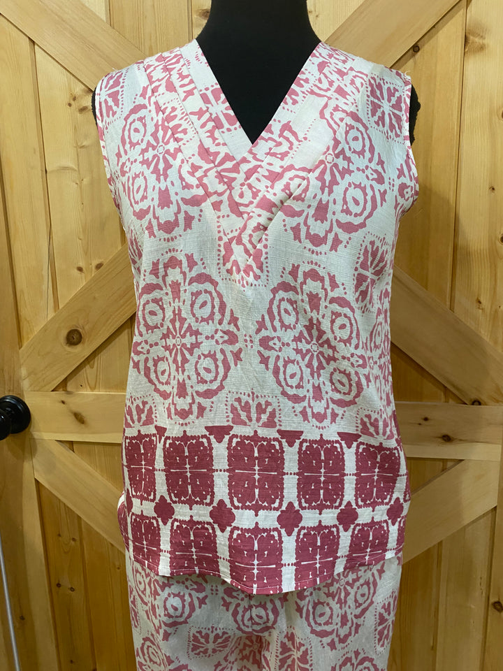 Flowy Patterned Top