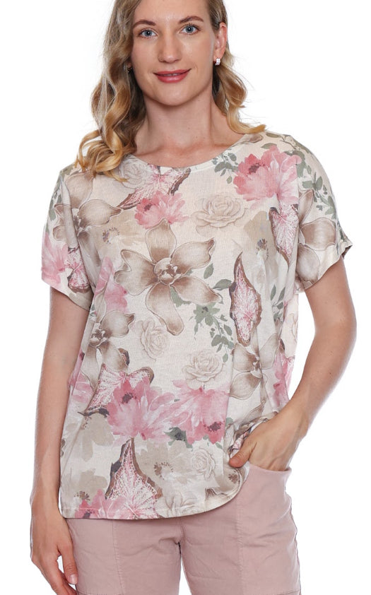 Floral Print T-Shirt