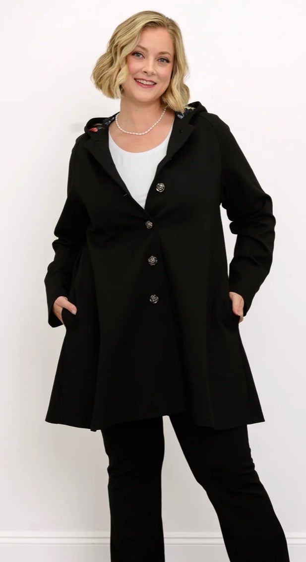 Florence Black Coat