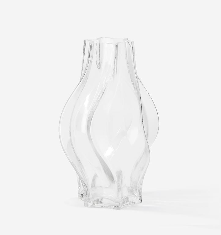 Curvy Glass Vase