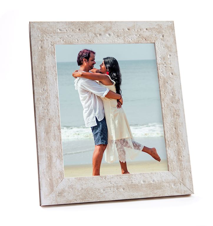 Weathered Beige Photo Frame