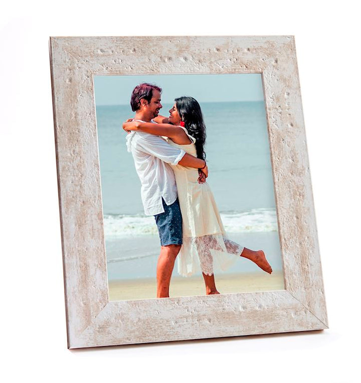 Weathered Beige Photo Frame