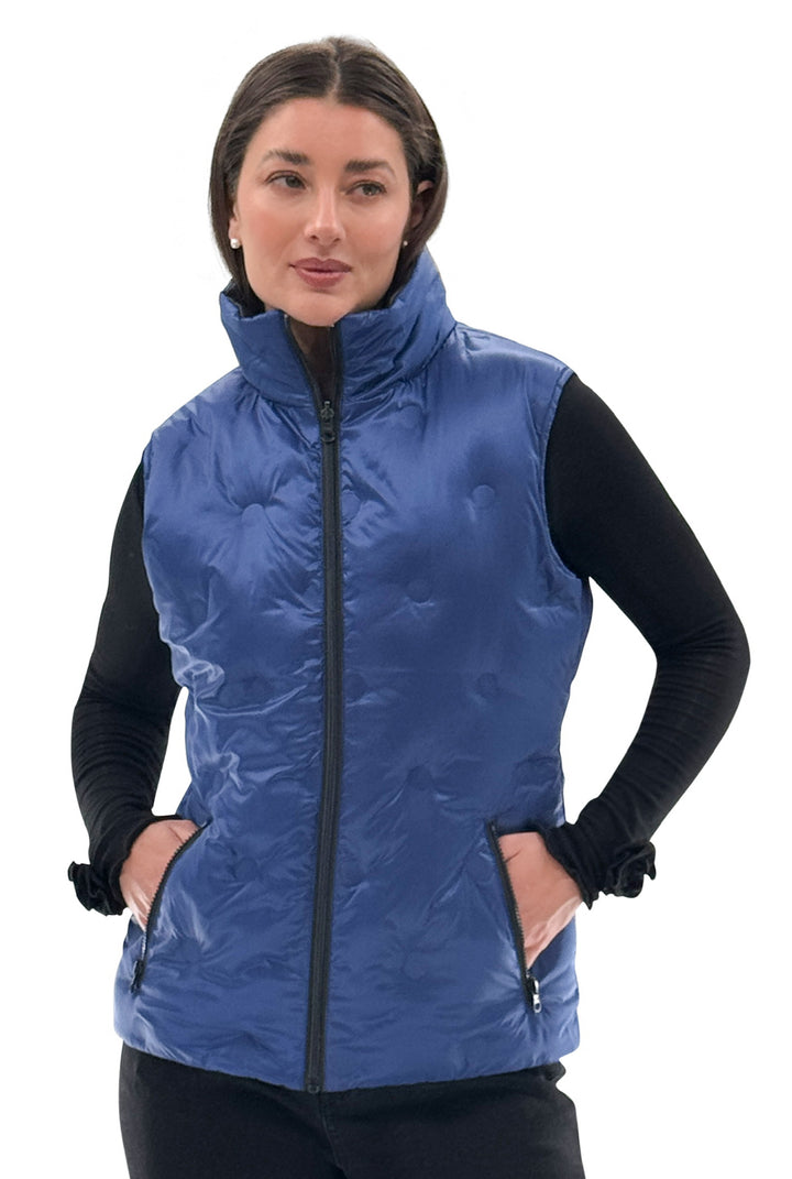 Reversible Short Puffer Vest
