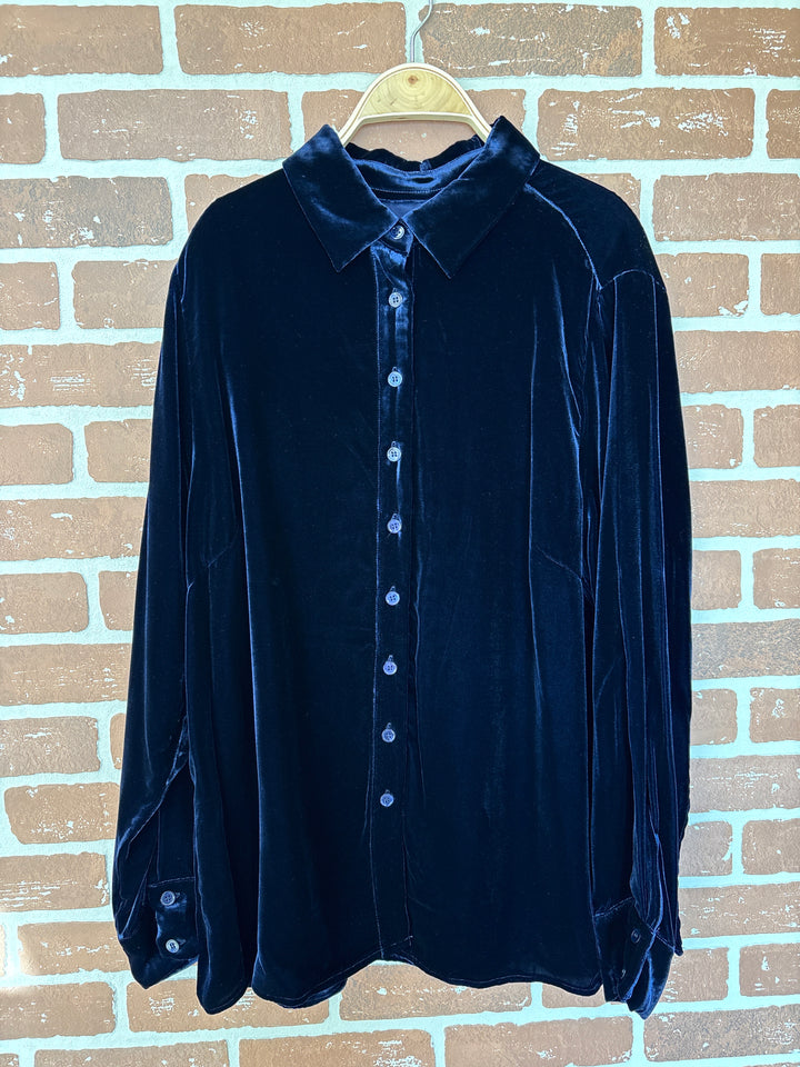 Memory Blouse Silk Velvet