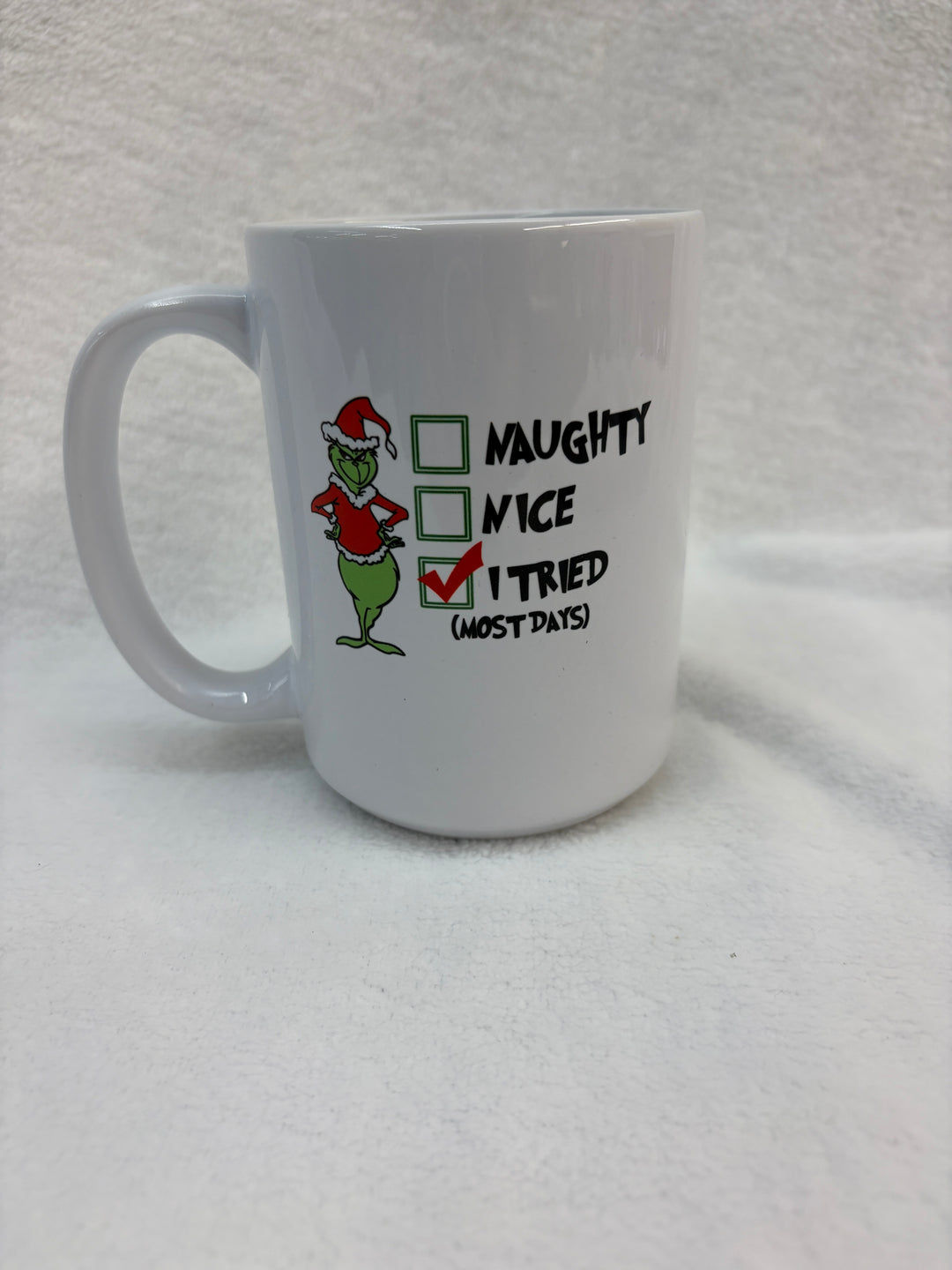 15oz Mug I Tried Grinch