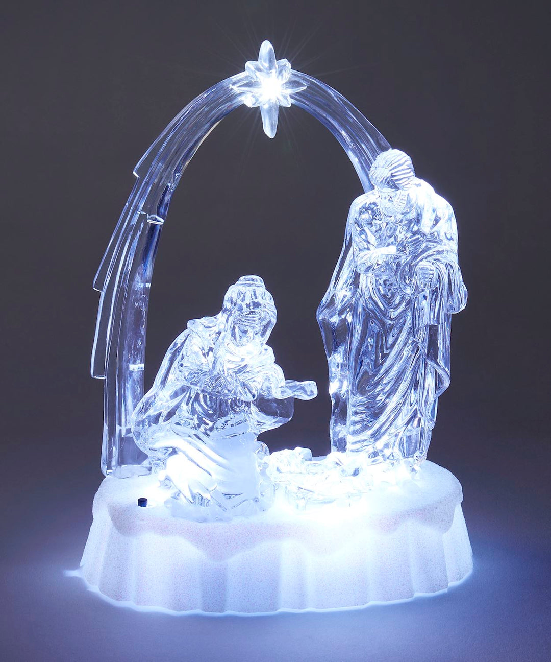 LED Musical Nativity Scene