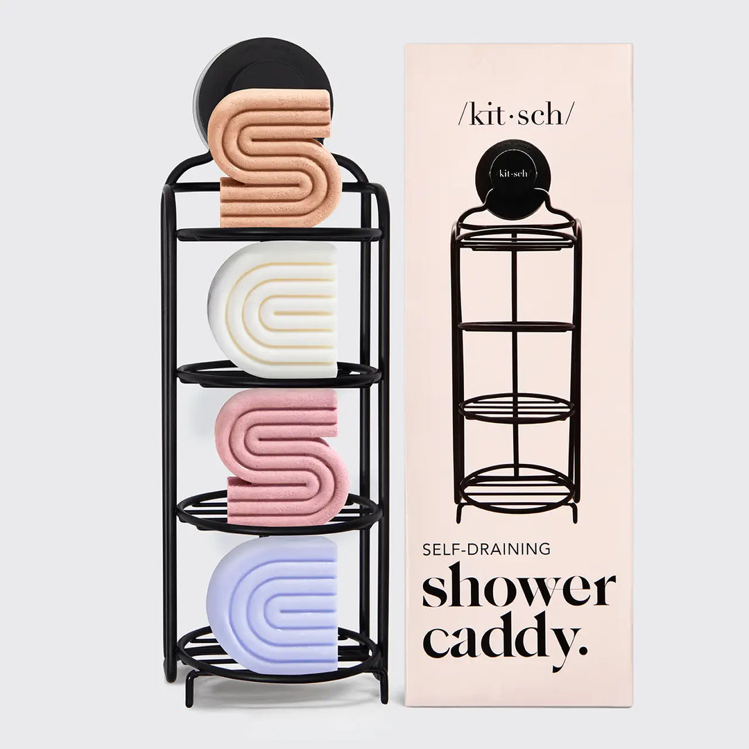 Kitsch Self Draining Shower Caddy