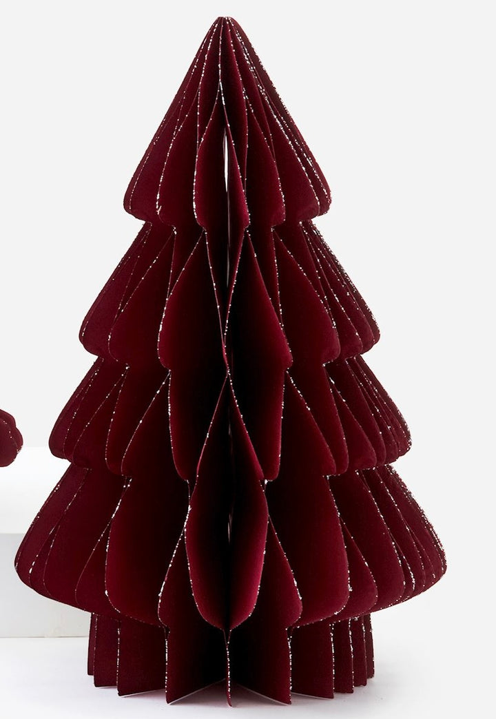 Burgundy Paper Tree