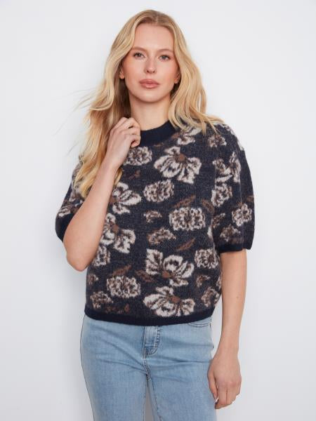 Elbow Sleeve Balloon Sweater