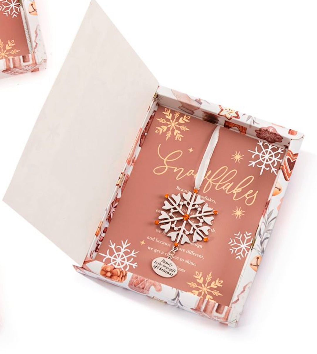 Boxed Snowflake Ornament