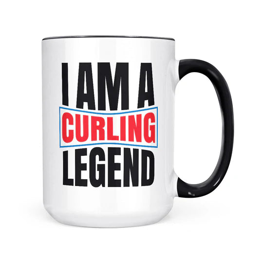 15oz I’m A Curling Legend Mug